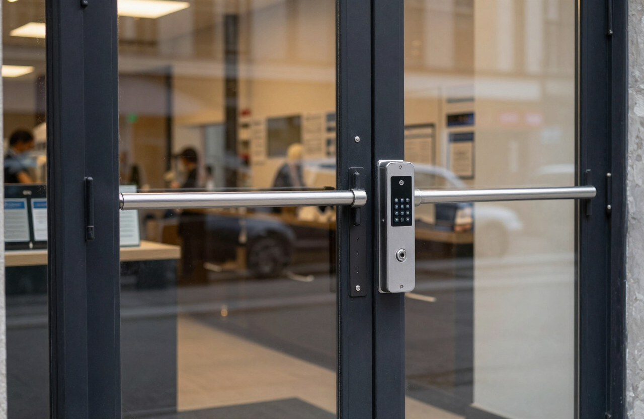 Commercial locksmith service